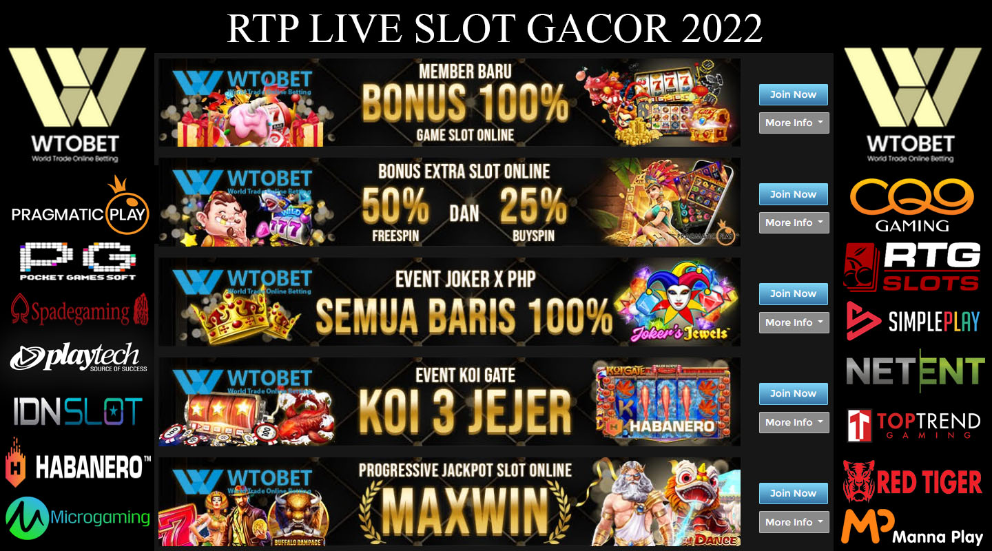Situs Slot Gacor hari ini gampang menang Maxwin 2022!