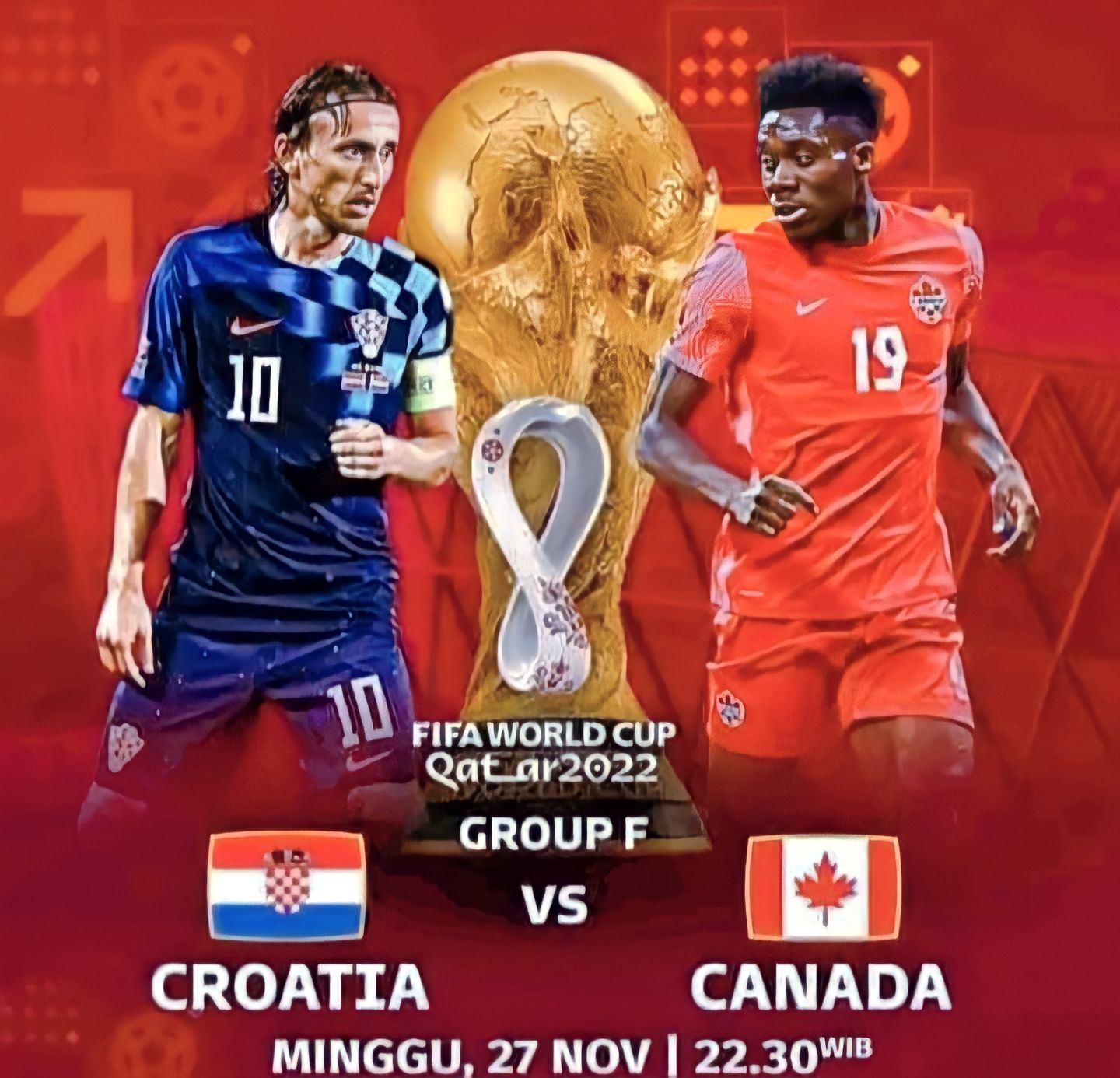 Kroasia vs Kanada : Susunan Pemain & Prediksi Skor