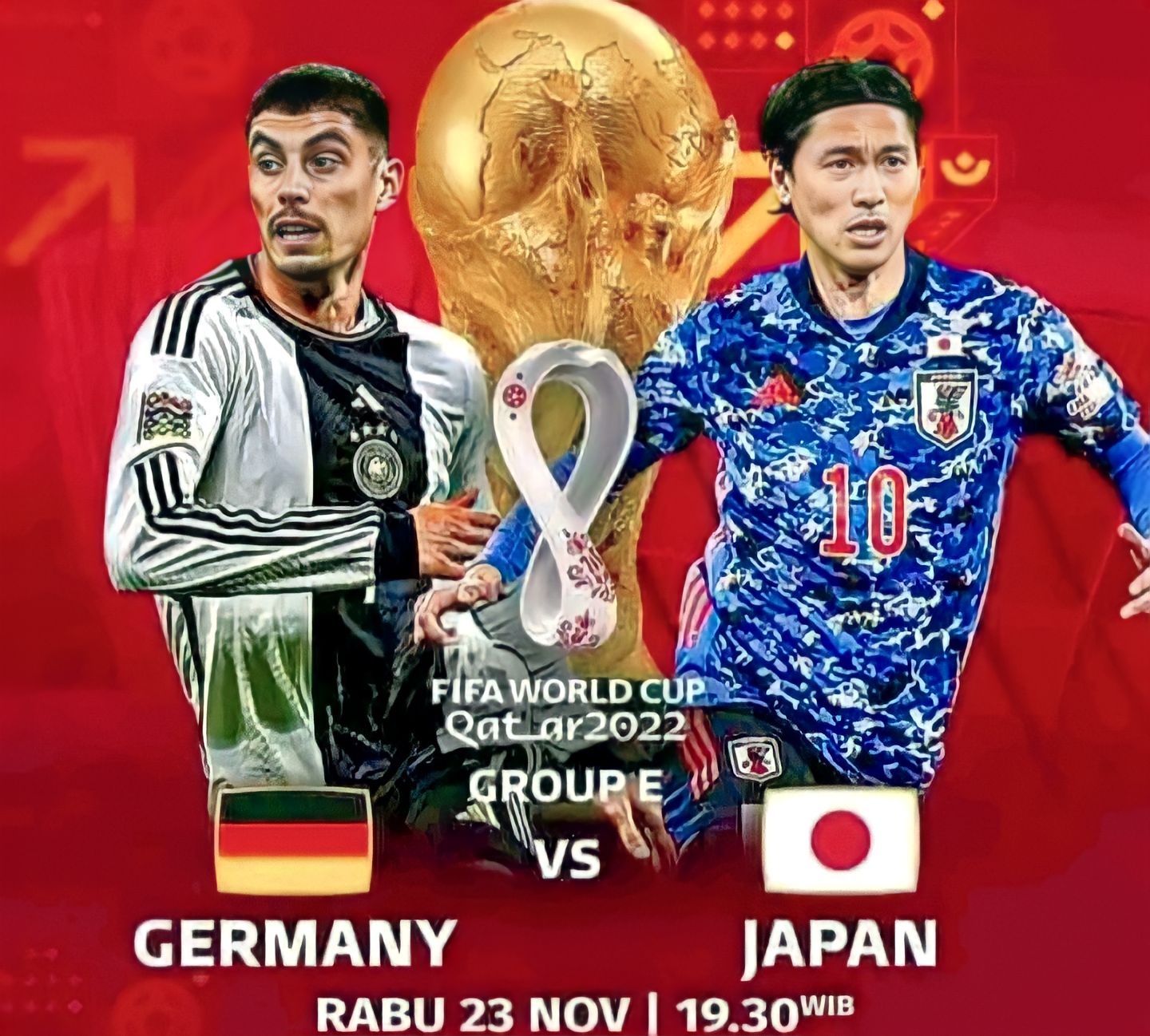 Jerman vs Jepang : Prediksi Skor, dan Susunan Pemain