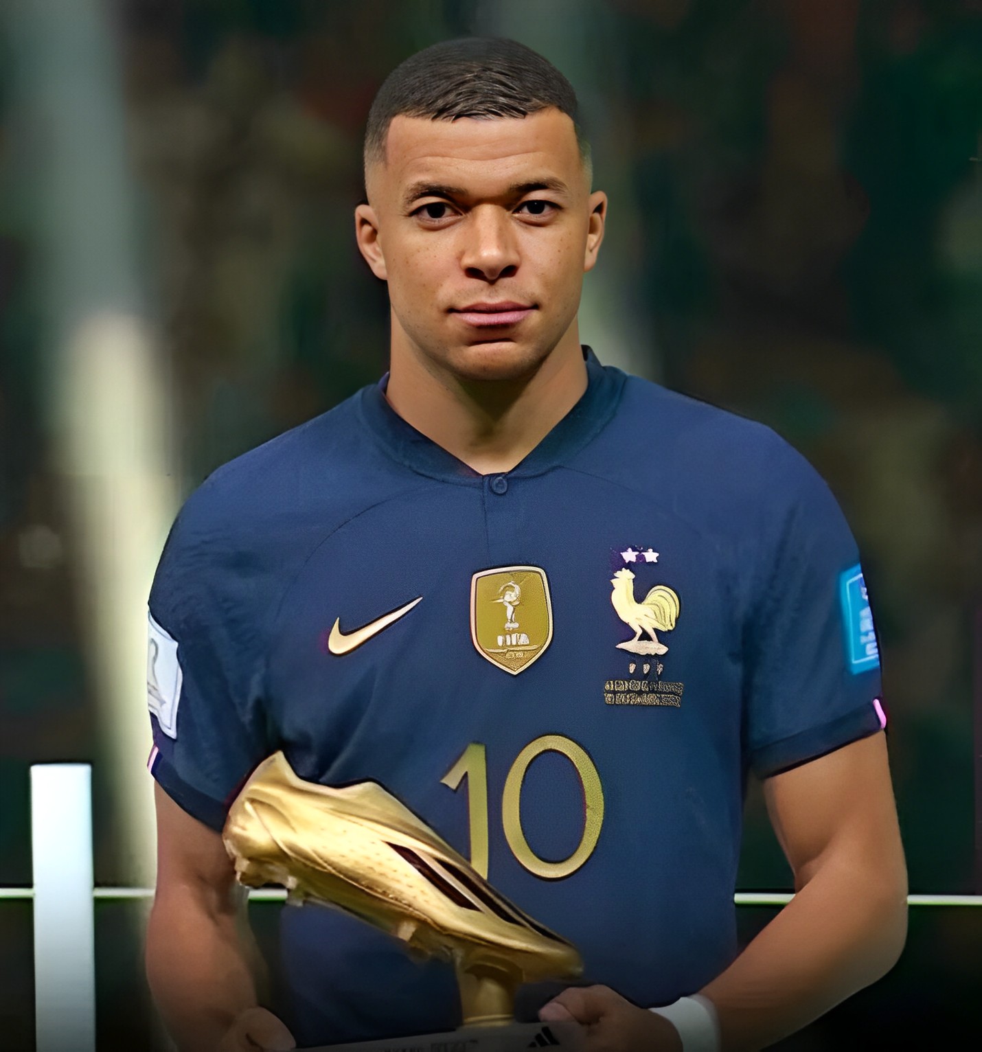 top skor piala dunia - mbappe