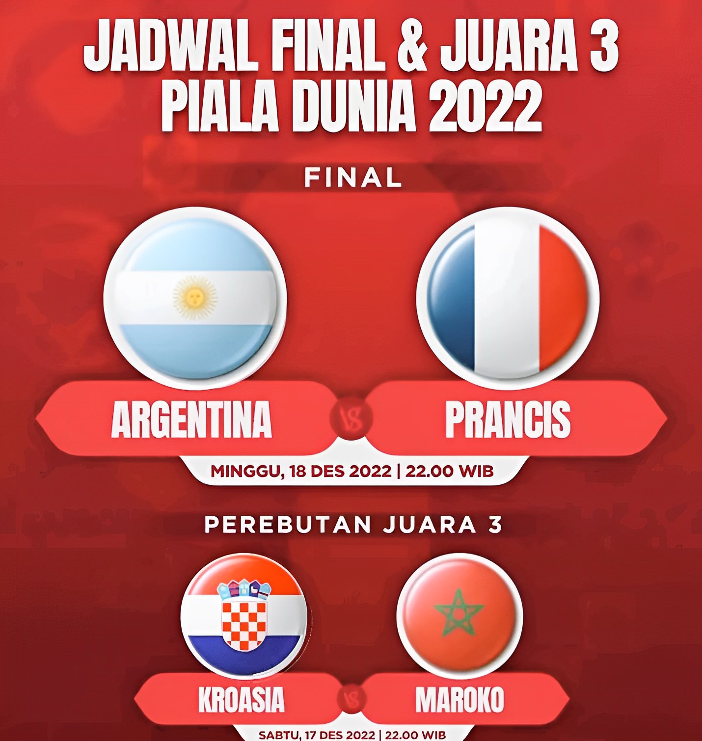 jadwal final piala dunia