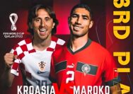 Adu Gengsi Perebutan Tempat Ketiga Piala Dunia : Kroasia vs Maroko