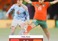 Hasil Piala Dunia : Maroko Berhasil Memulangkan Spanyol Tanpa Kebobolan