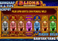 Mengungkapkan Trik & Tips Jackpot Slot 5 Lions Megaways Yang Selama Ini Belum Di Ketahui