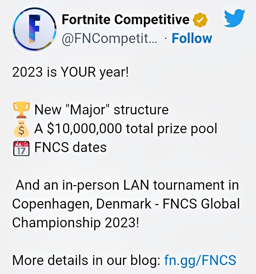 Fortnite FNCS 2023