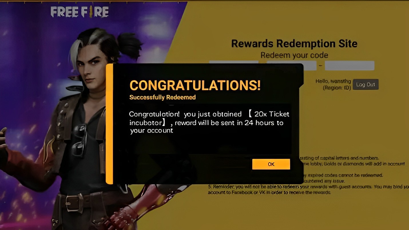 Kode Redeem Free Fire