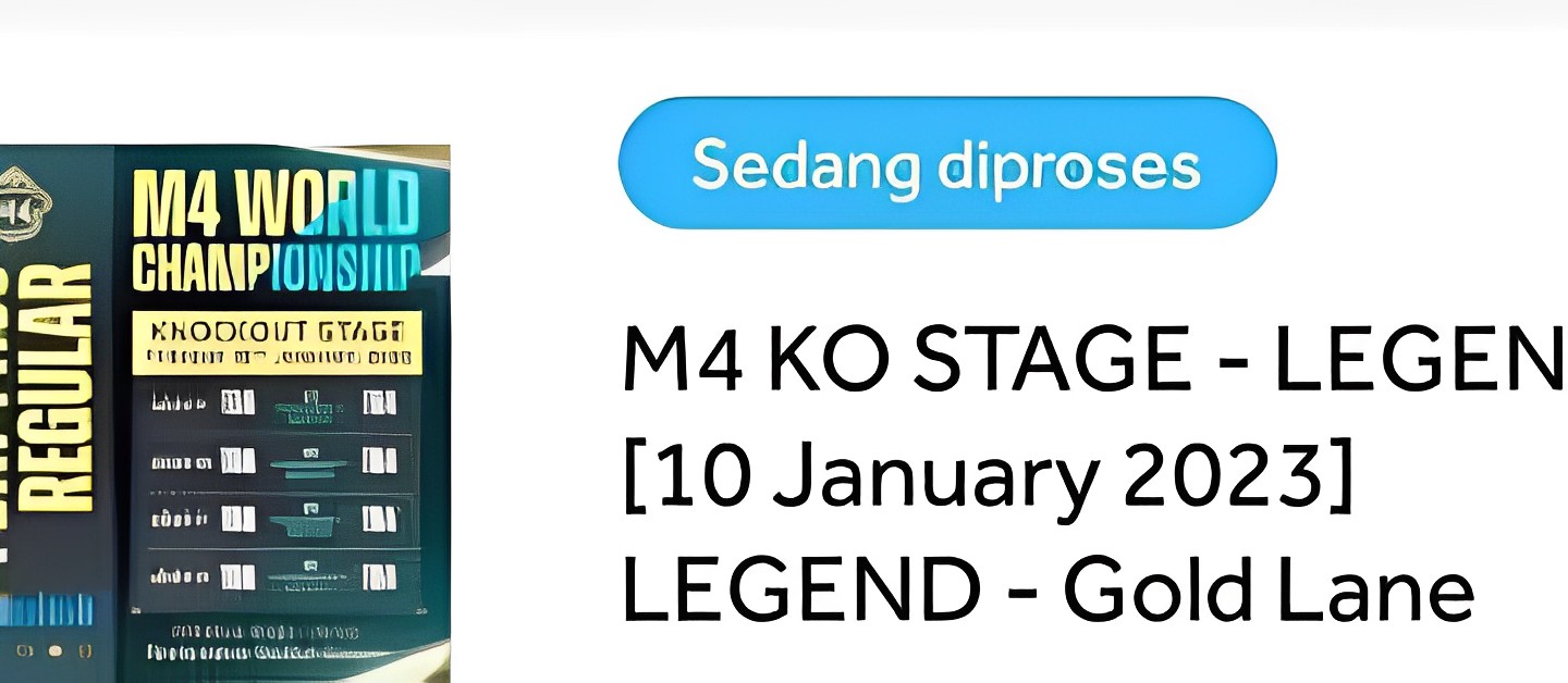 Haraga Tiket M4 Mobile Legends