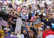 Gelombang Protes Besar di AS, Jutaan Warga Siap Turun ke Jalan Tolak Kebijakan Trump