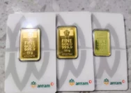 Harga Emas Antam Menguat Tipis, Kini Capai Rp2,884 Juta per Gram
